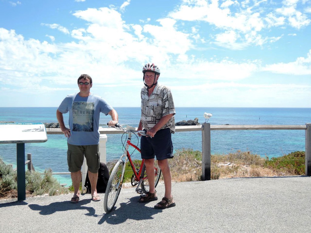 First stop on Rottnest, the lighthouse.