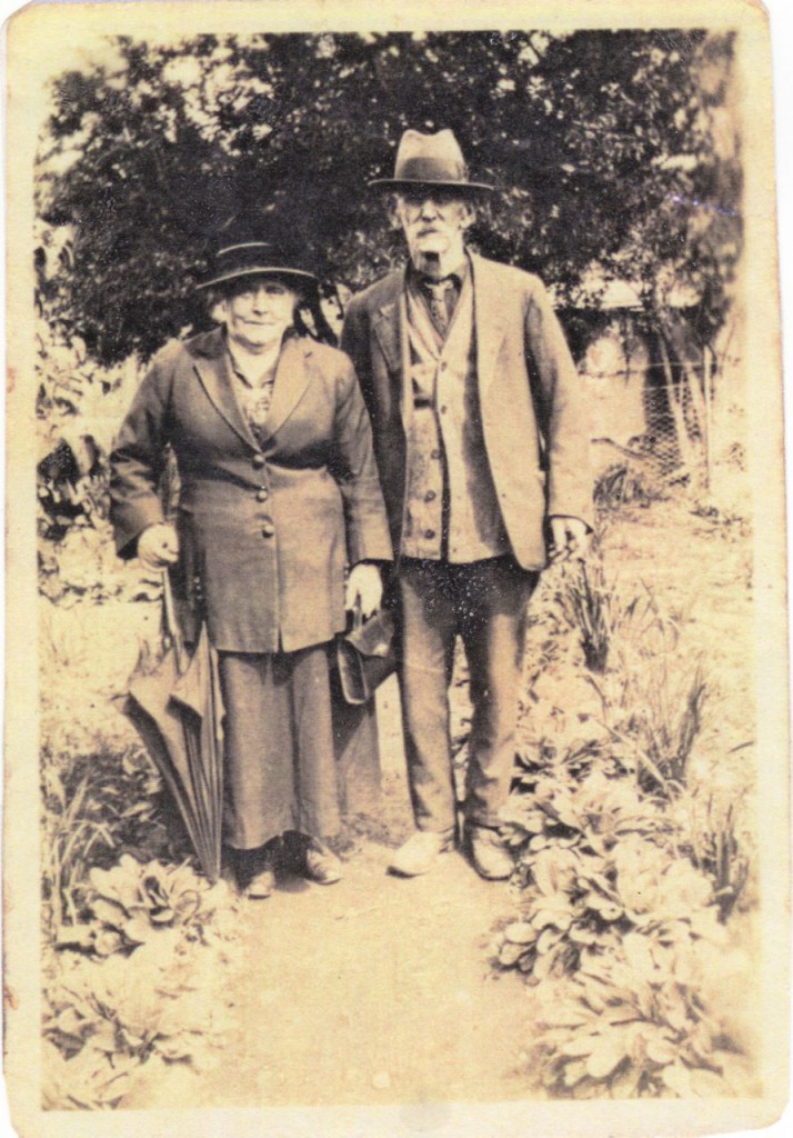 Great great grand parents. Elizabeth (nee Audislade) and Sladden Wells. (Tailor at Masterton).